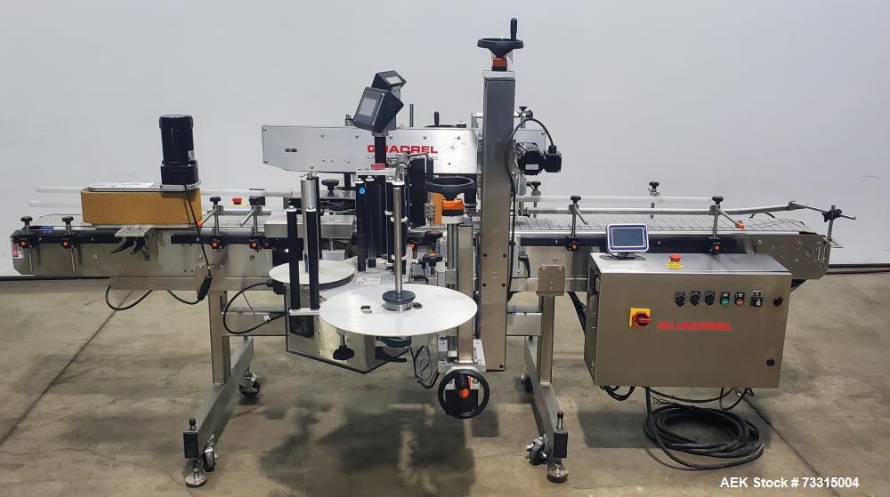 Used Quadrel Econoline Q110 Front and Back Labeler – 150 CPM